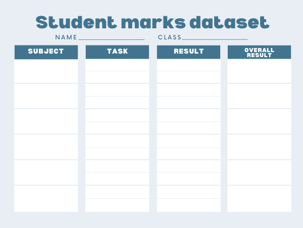 Student Marks Analysis screenshot